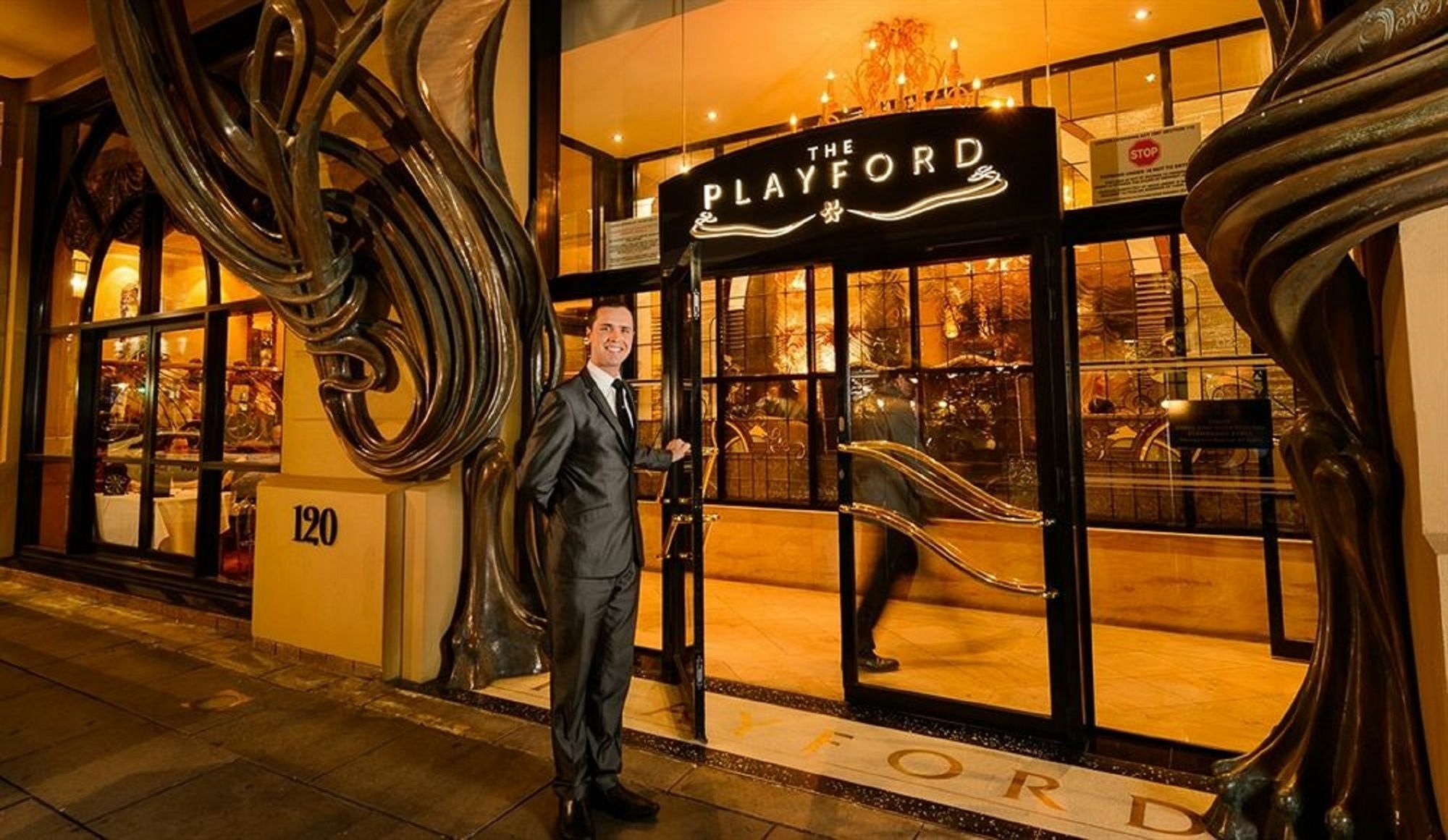 The Playford Adelaide - Mgallery Екстер'єр фото The entrance to The Playford